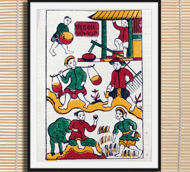 Tranh Đông Hồ TDH58