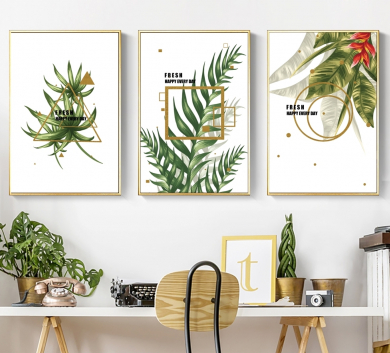 Trang Trang Trí Lá Nhiệt Đới VR62