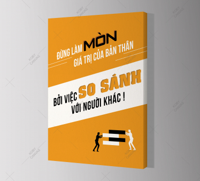 Đừng Làm Mòn Giá Trị Bản Thân Bởi Việc So Sánh Với Người Khác
