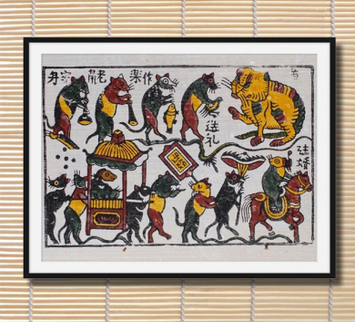 Tranh Đông Hồ TDH42