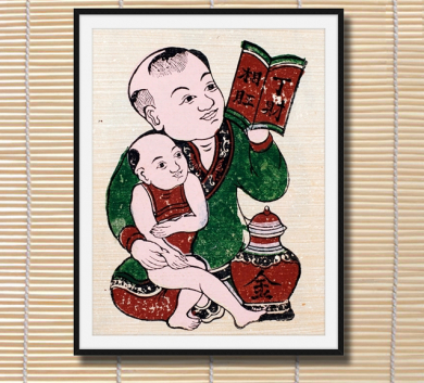 Tranh Đông Hồ TDH19