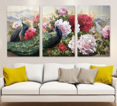 Trang Trang Trí Chim Công EN100