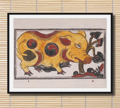 Tranh Đông Hồ TDH39