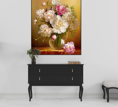 Tranh Trang Trí Bình Hoa STTV6-61