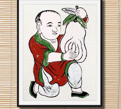 Tranh Đông Hồ TDH17