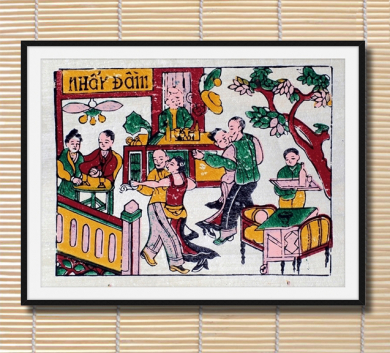 Tranh Đông Hồ TDH48