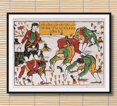 Tranh Đông Hồ TDH92