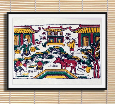 Tranh Đông Hồ TDH54