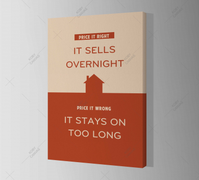 Price It Right It Sells Overnight...