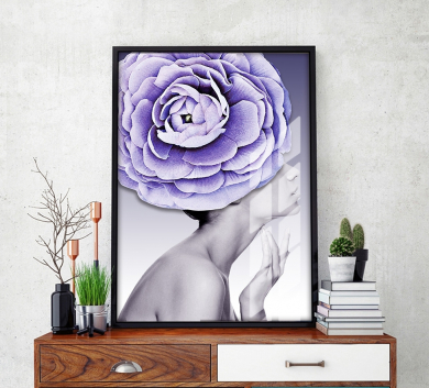 Tranh Chân Dung Cô Gái Thủy Chung