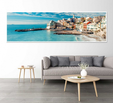 Tranh Trang Trí Phong Cảnh Santorini TBAV7